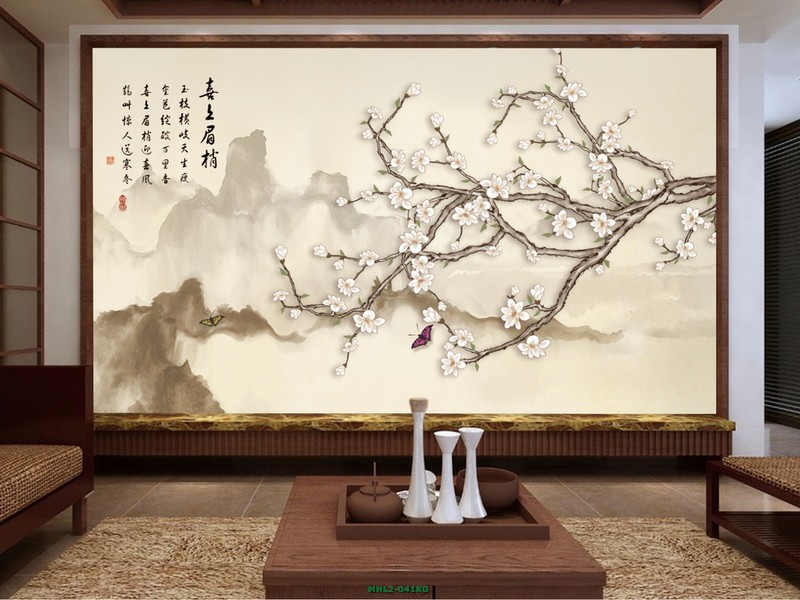 Cành hoa mộc lan MHL2-041KG